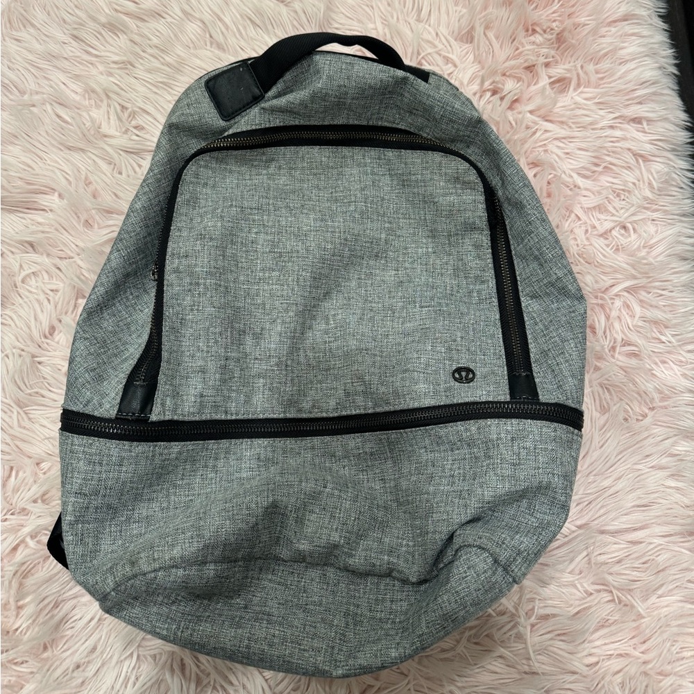 Gray Lululemon Backpack